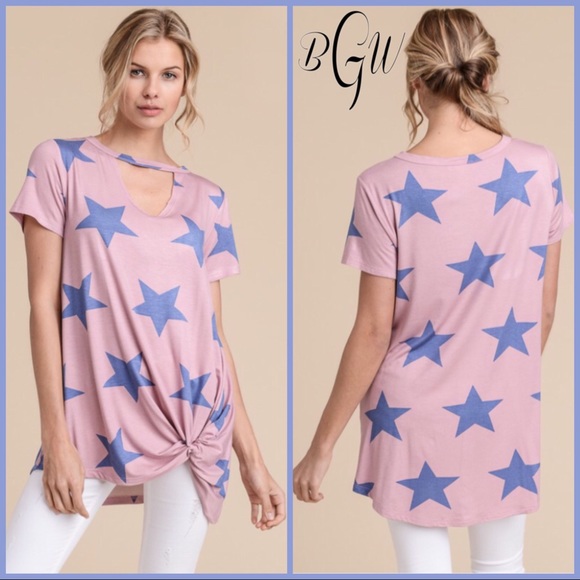 🆕Star Choker Top with Side Knot - Picture 2 of 5